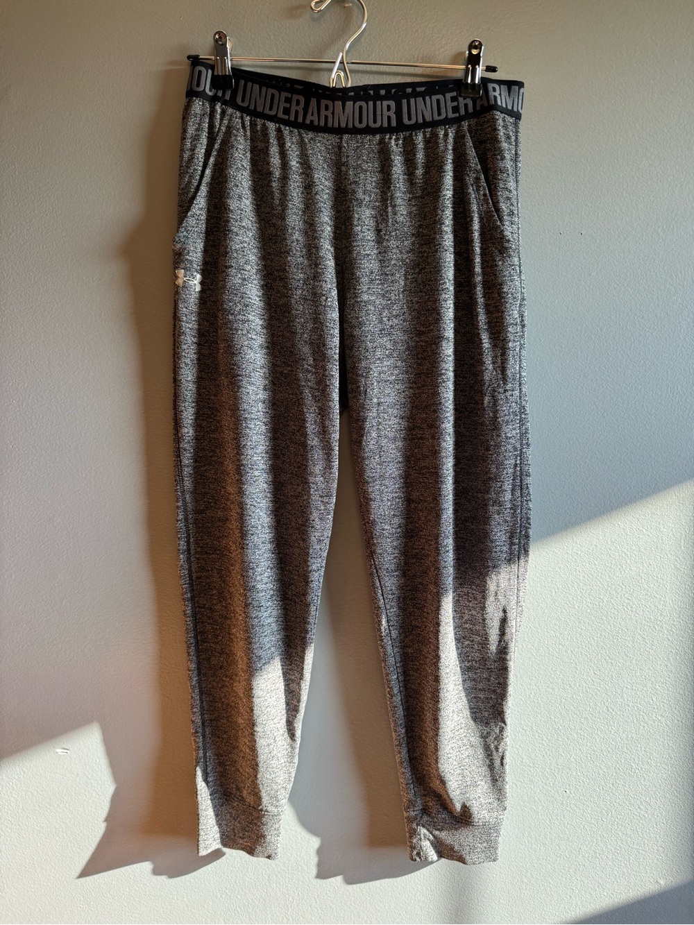 Under Armour Gray Heather Performance Joggers